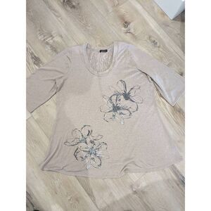 🌈5/25 Sz 2X Floral Tunic Top